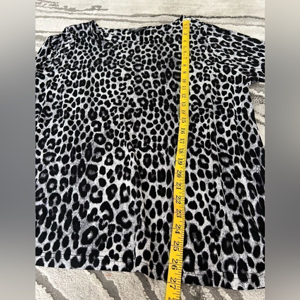 Mario Serrani Snow Leopard Print Tunic - Picture 9 of 9